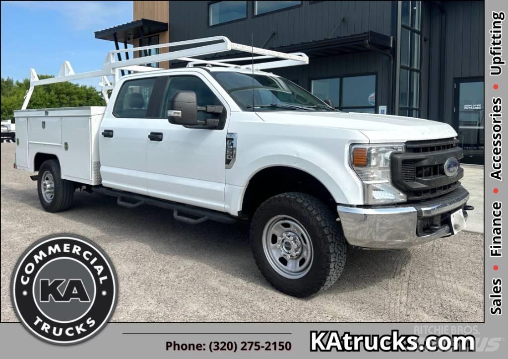 Ford F 350 XL SD Vieglais kravas automobilis/izkraušana no sāniem