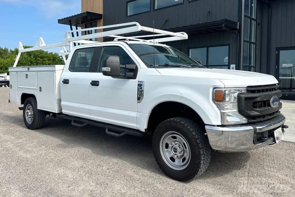 Ford F 350 XL SD Vieglais kravas automobilis/izkraušana no sāniem
