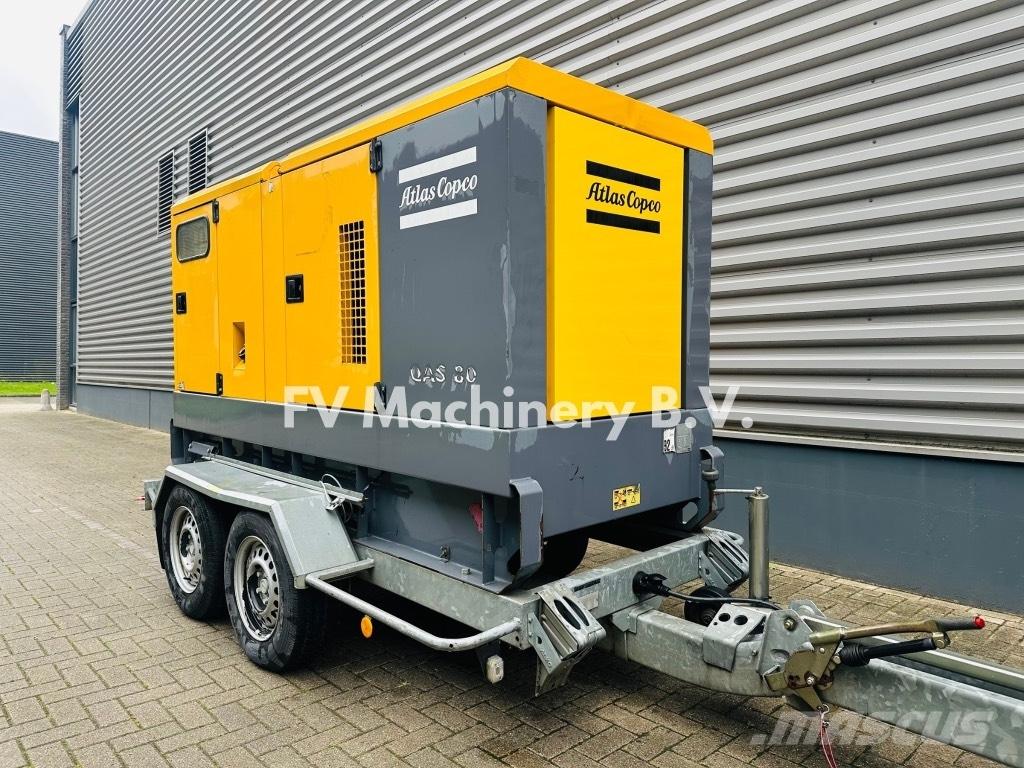 Atlas Copco QAS 80 Dīzeļģeneratori