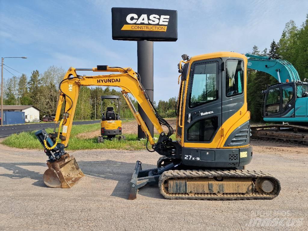 Hyundai Robex 27 Z-9 Mini ekskavatori < 7 t