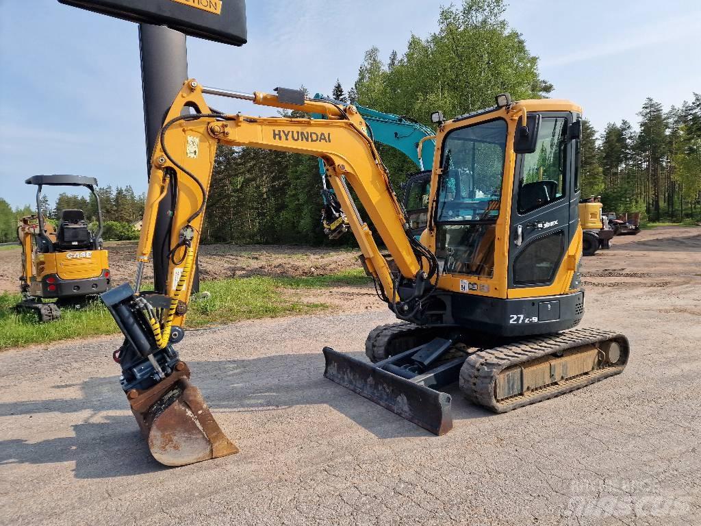Hyundai Robex 27 Z-9 Mini ekskavatori < 7 t