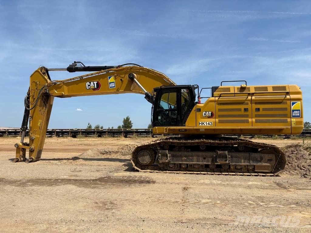 CAT 374 (On Transport) Kāpurķēžu ekskavatori