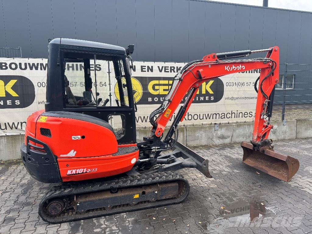 Kubota KX 101-3 A Mini ekskavatori < 7 t