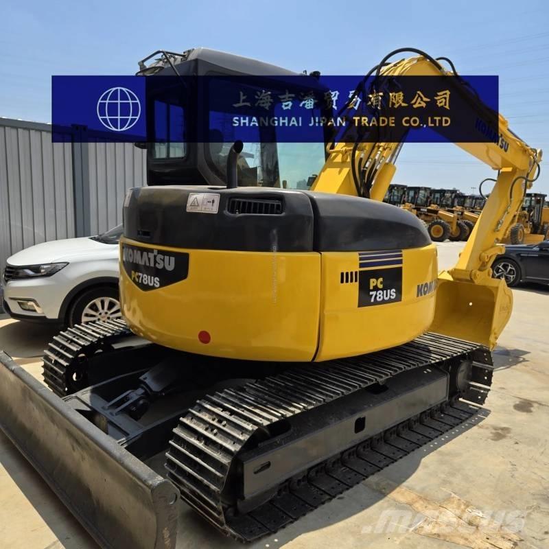 Komatsu PC 78 Kāpurķēžu ekskavatori