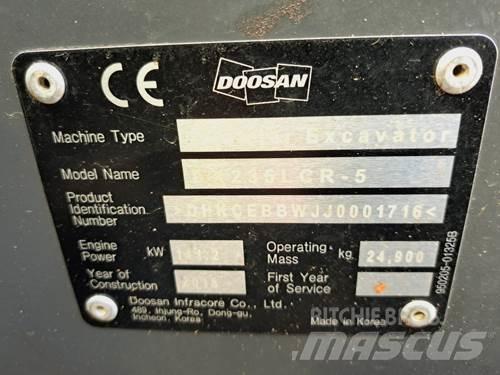 Doosan DX235LCR-5 Kāpurķēžu ekskavatori