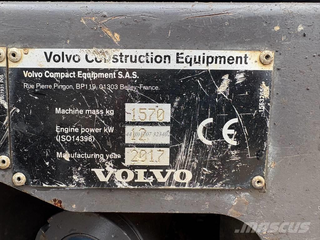 Volvo EC 15 D Mini ekskavatori < 7 t