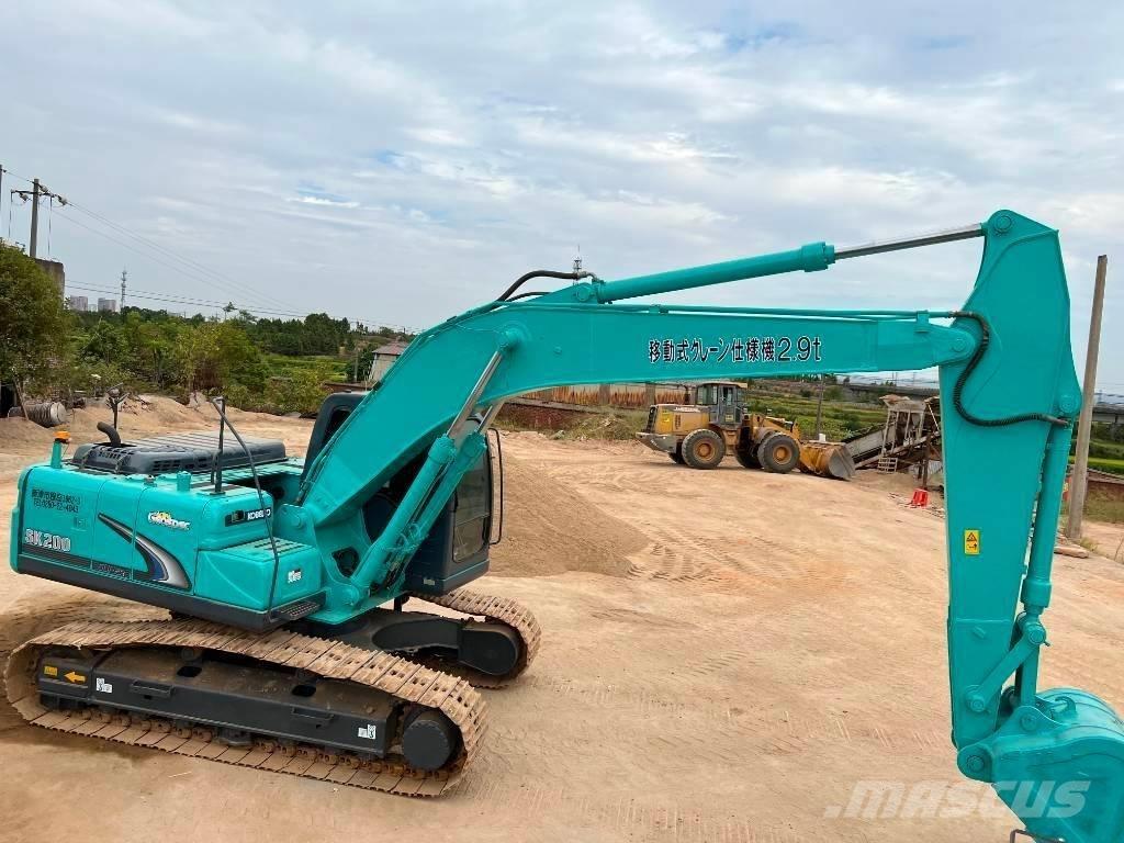 Kobelco SK 200-8 Kāpurķēžu ekskavatori