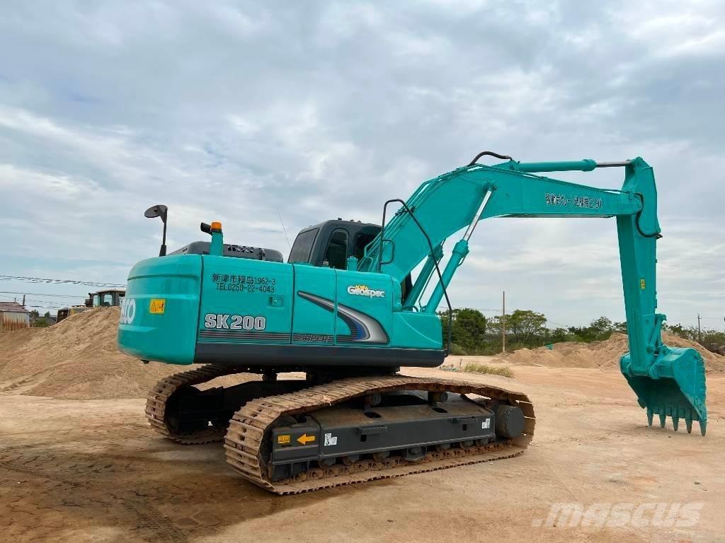Kobelco SK 200-8 Kāpurķēžu ekskavatori