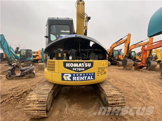 Komatsu PC 78 Kāpurķēžu ekskavatori