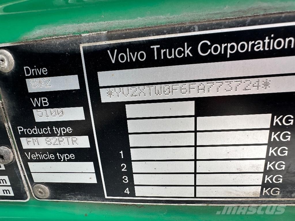 Volvo FM 420 8x2/4 Treileri ar āķi
