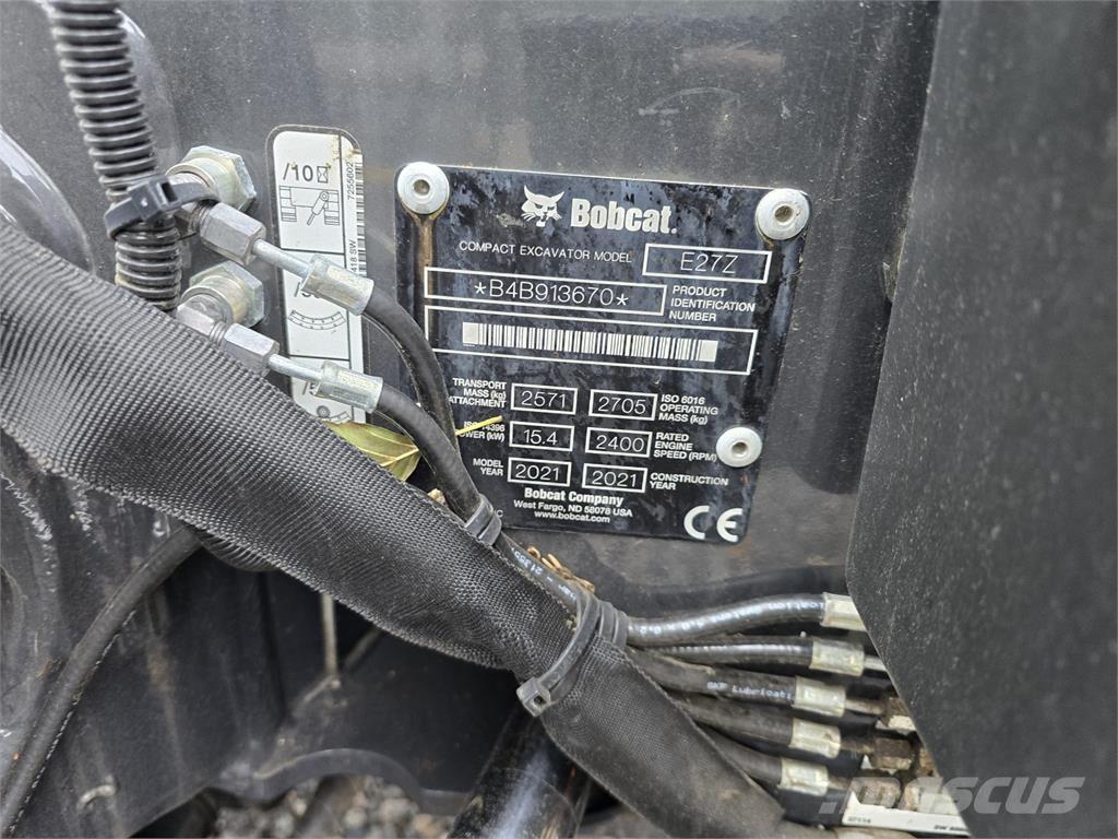 Bobcat E27z Mini ekskavatori < 7 t