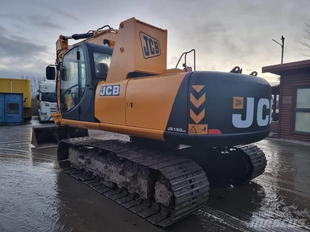 JCB JS 160 LC Kāpurķēžu ekskavatori