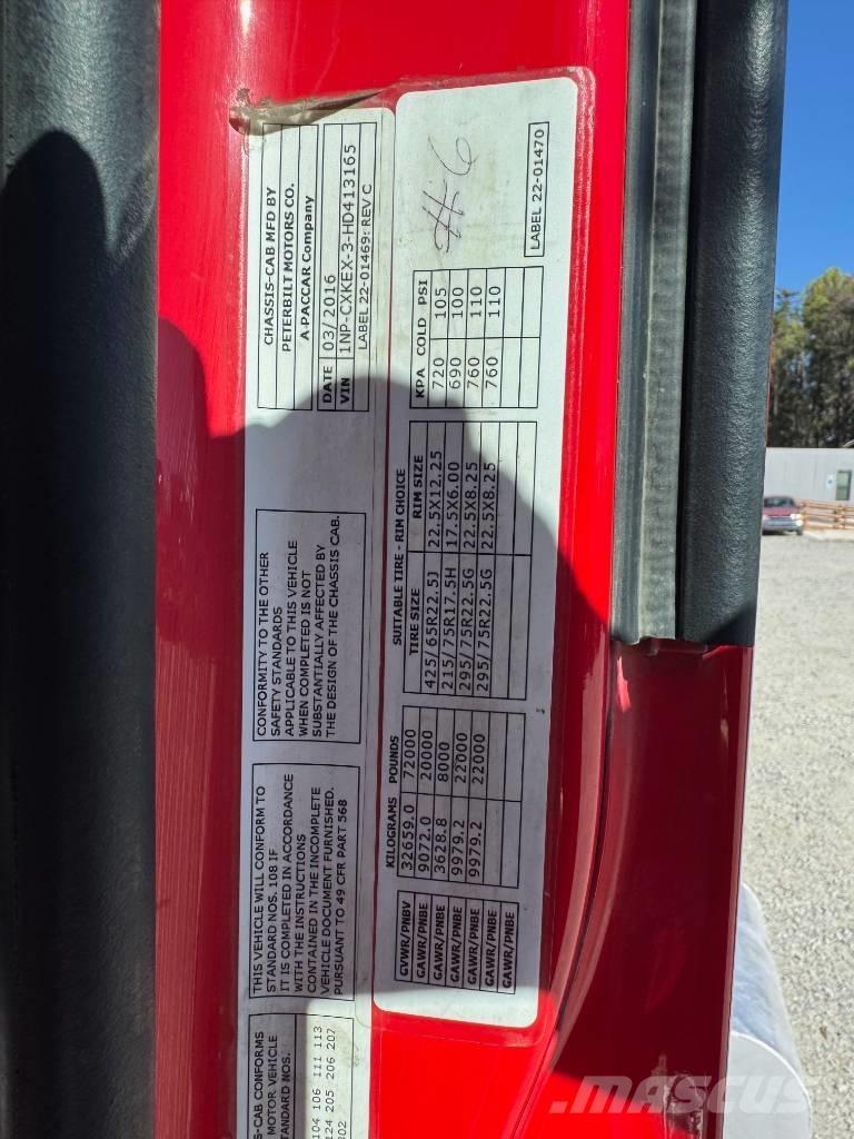 Peterbilt 567 Pašizgāzējs