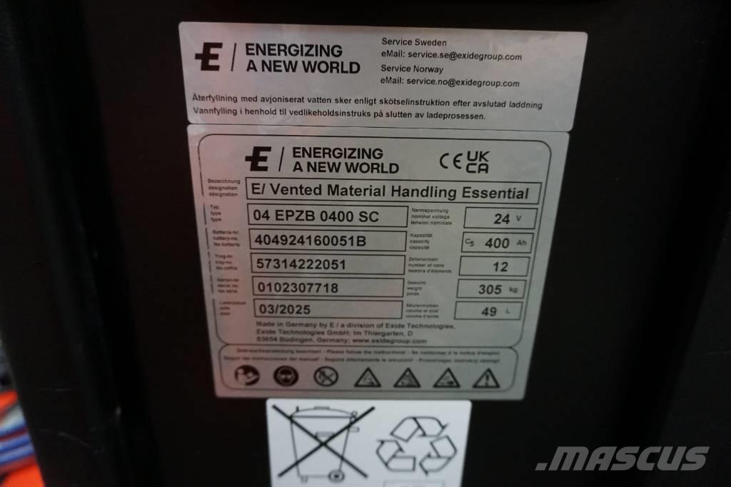 Toyota LPE250 Hidrauliskās stalažas ar platformu