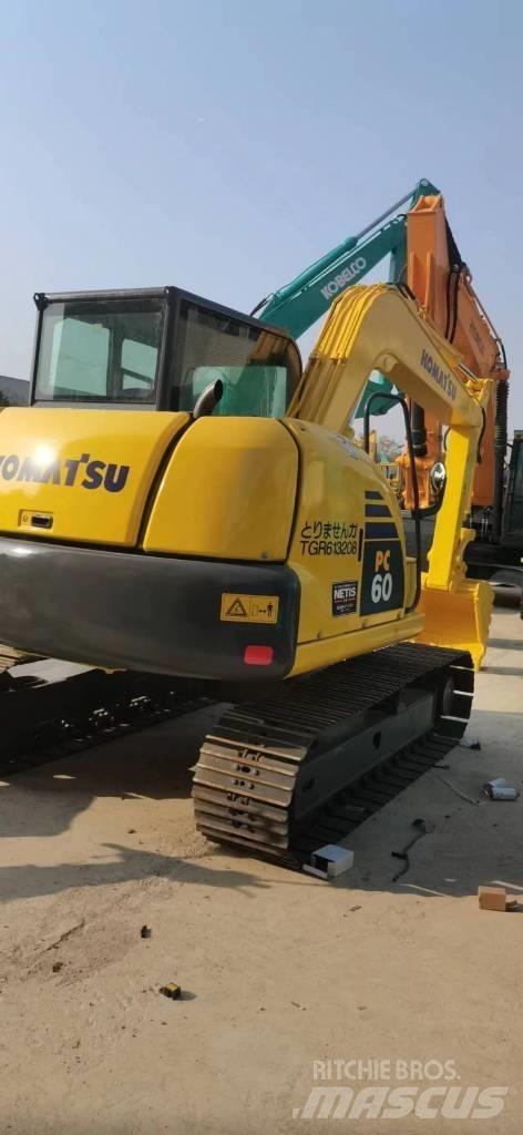 Komatsu PC 60 Kāpurķēžu ekskavatori