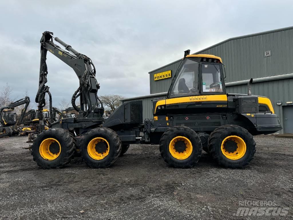 Ponsse Ergo 8W Harvesteri