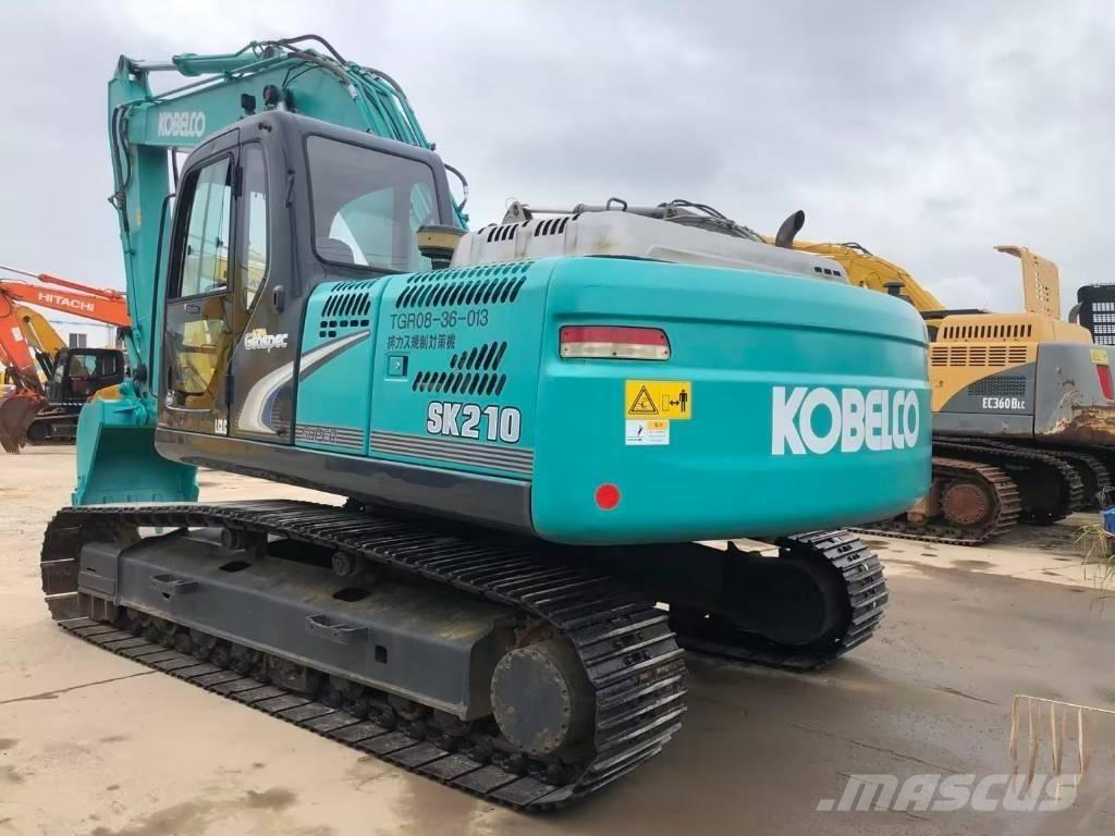 Kobelco SK 210 Kāpurķēžu ekskavatori