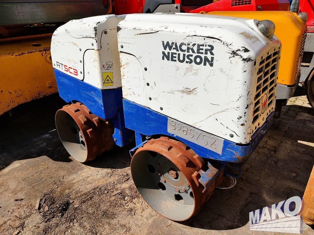 Wacker Neuson RTSC 3 Divvalču grunts veltņi