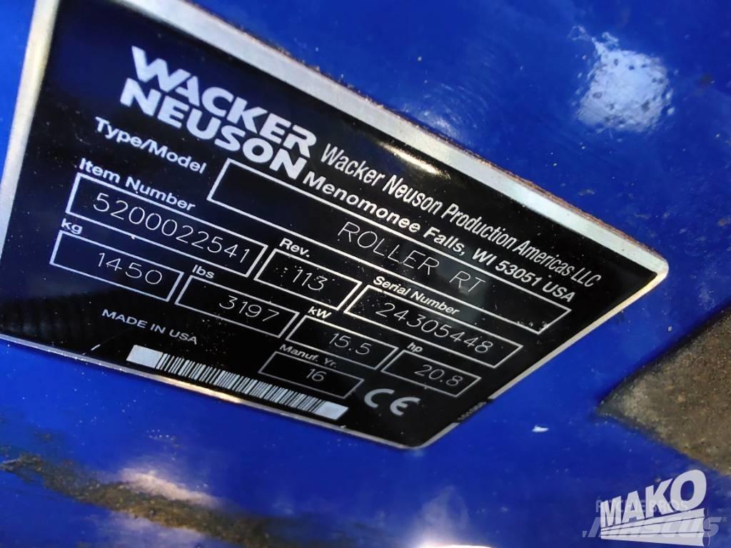 Wacker Neuson RTSC 3 Divvalču grunts veltņi