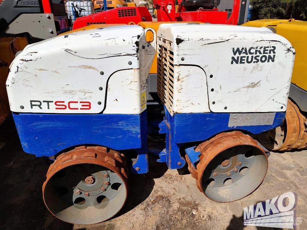 Wacker Neuson RTSC 3 Divvalču grunts veltņi