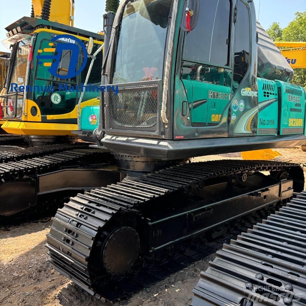 Kobelco SK 200 Kāpurķēžu ekskavatori