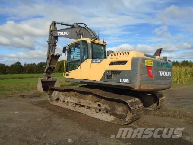 Volvo EC 220 DL Kāpurķēžu ekskavatori