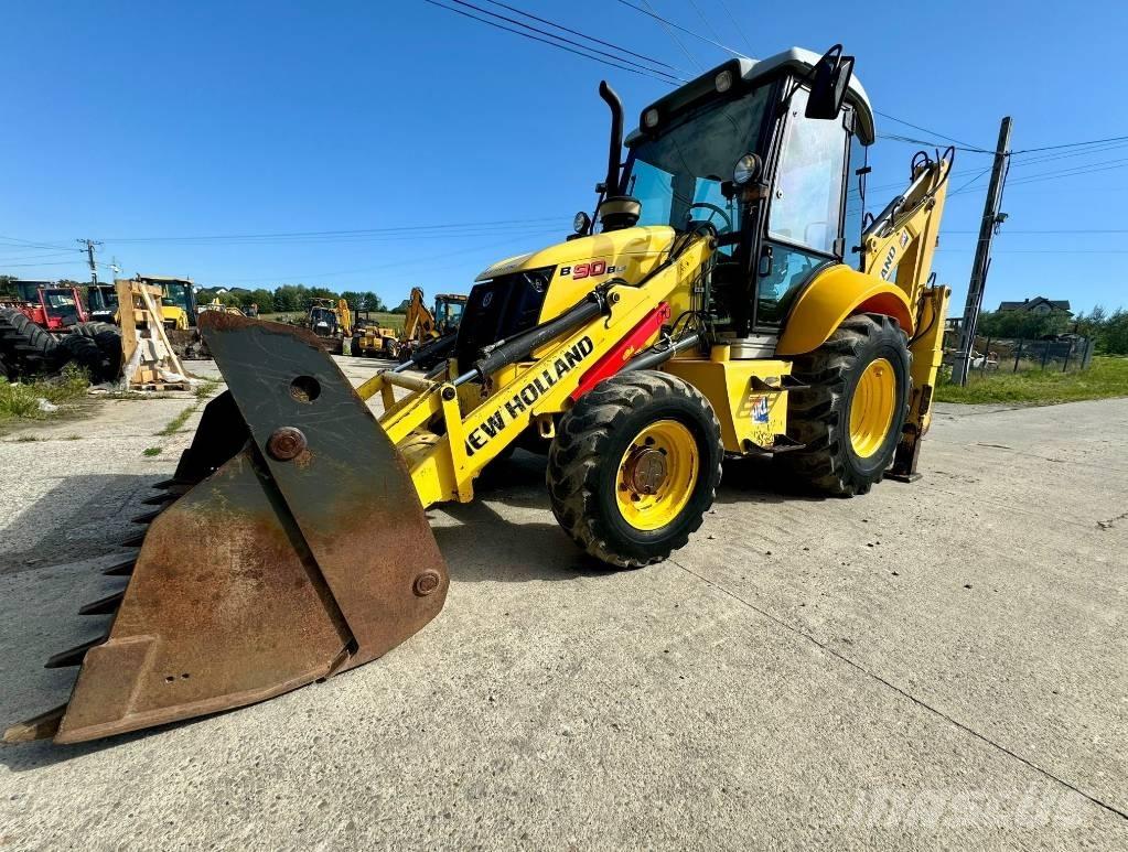 New Holland B 90 B Ekskavatori-iekrāvēji