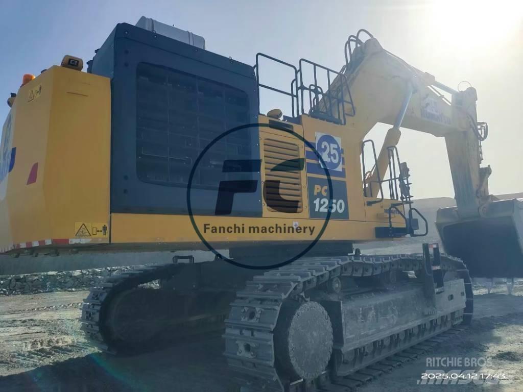 Komatsu PC 1250 Kāpurķēžu ekskavatori