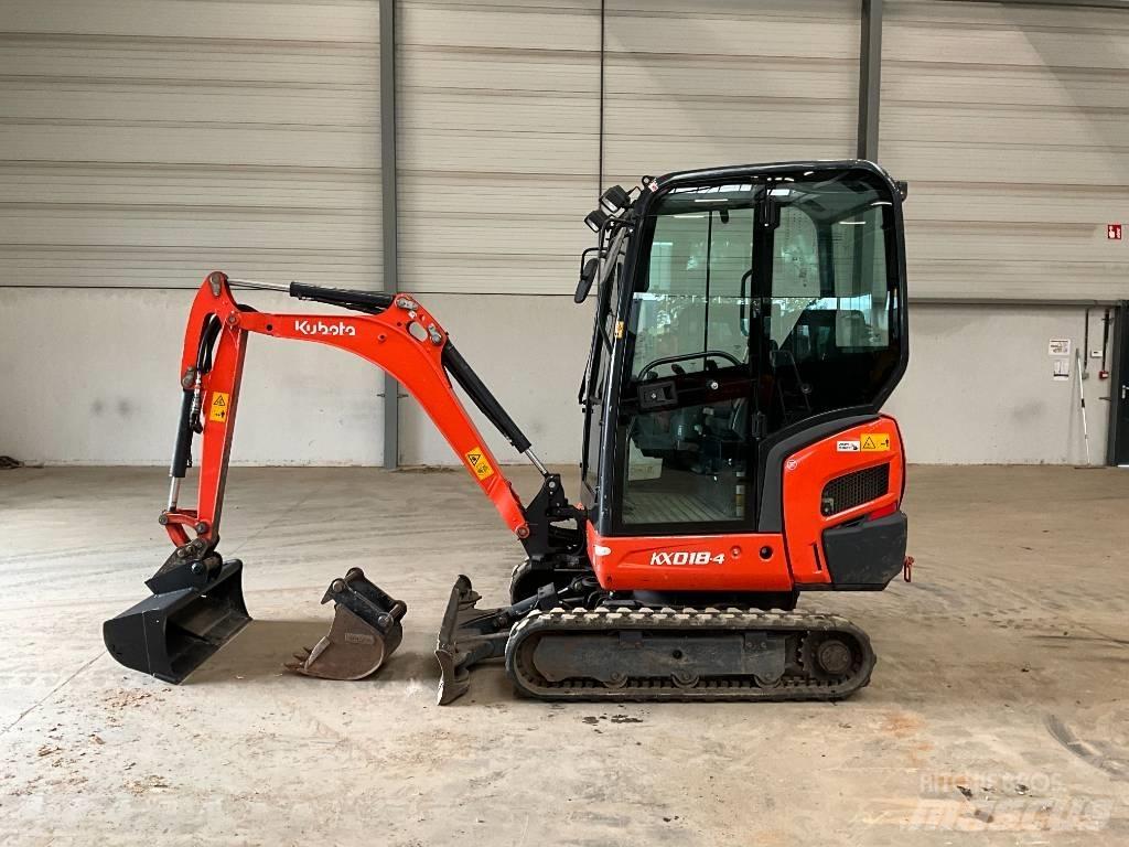 Kubota KX 018-4 Mini ekskavatori < 7 t