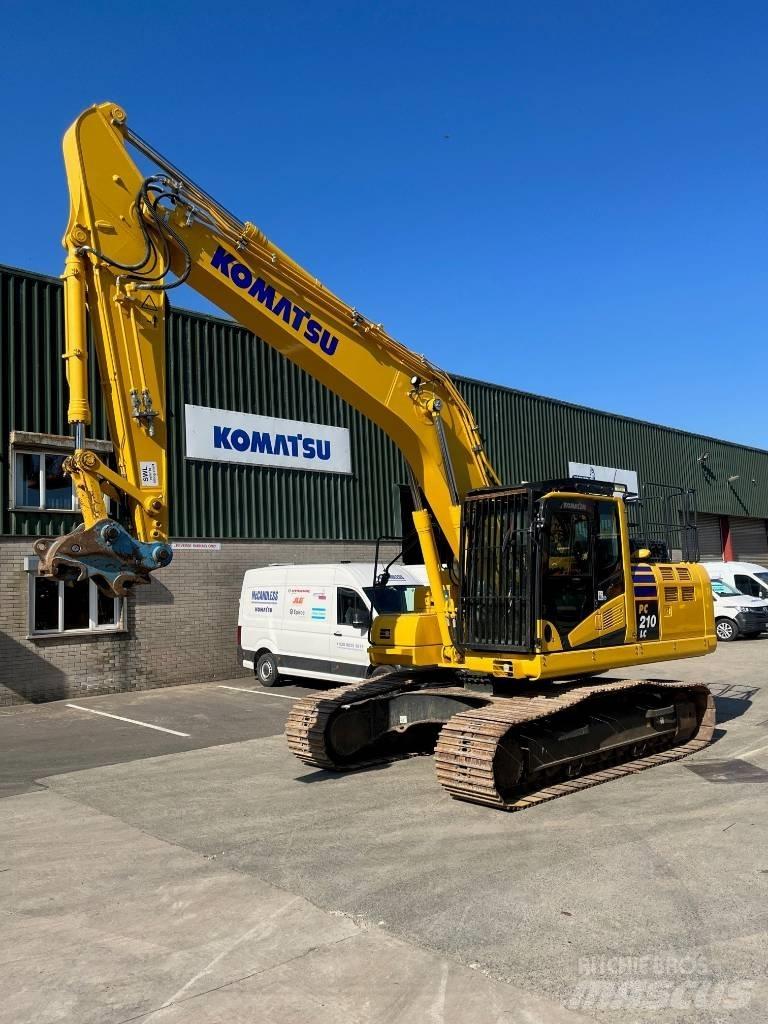 Komatsu PC210LC-11E0 Kāpurķēžu ekskavatori