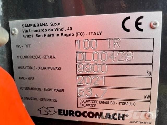 Eurocomach 100TR Mini ekskavatori < 7 t