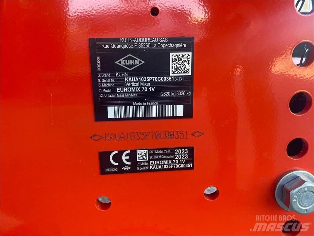 Kuhn Euromix 1 Maisītāji dalītāji