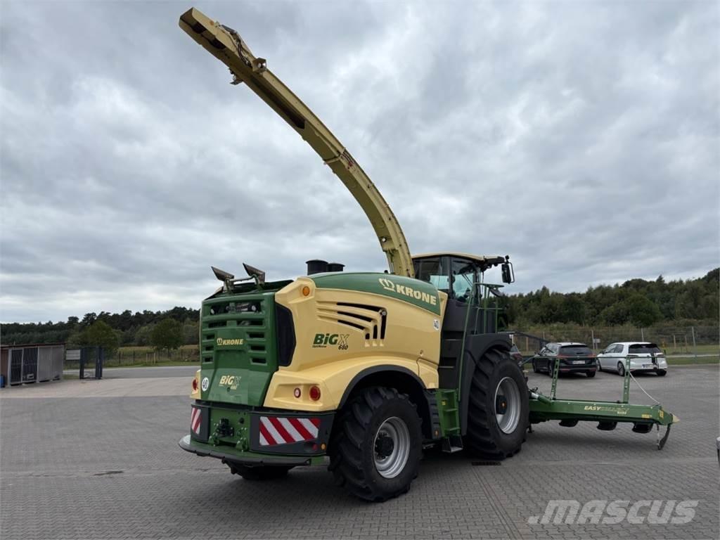 Krone BIG X 680 Zāles smalcinātāji