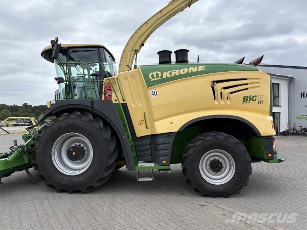 Krone BIG X 680 Zāles smalcinātāji
