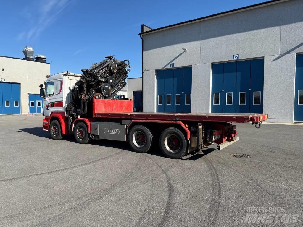 Scania R 480 Smagās mašīnas ar celtni
