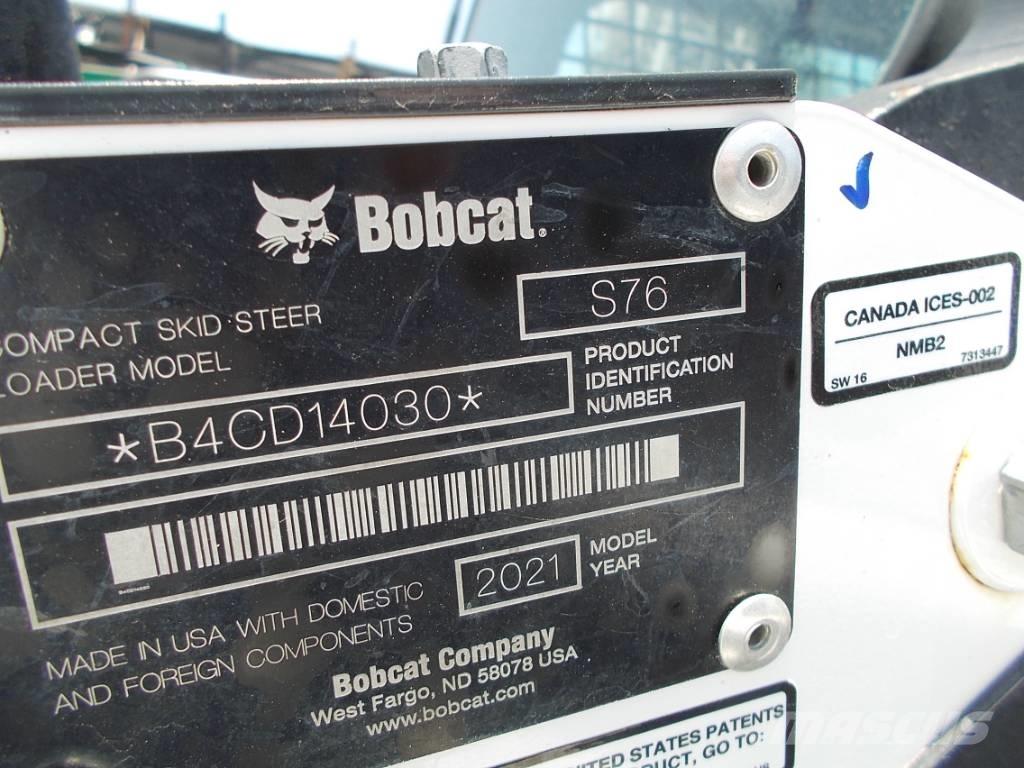 Bobcat S76 Lietoti riteņu kompaktiekrāvēji