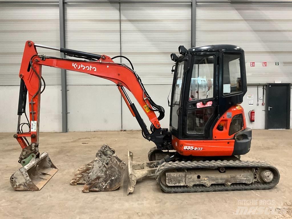 Kubota U 35-3 A 3 Mini ekskavatori < 7 t