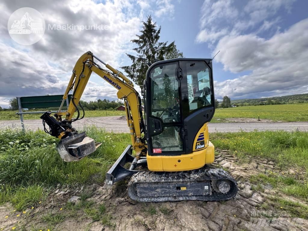 Komatsu PC 26 MR Mini ekskavatori < 7 t