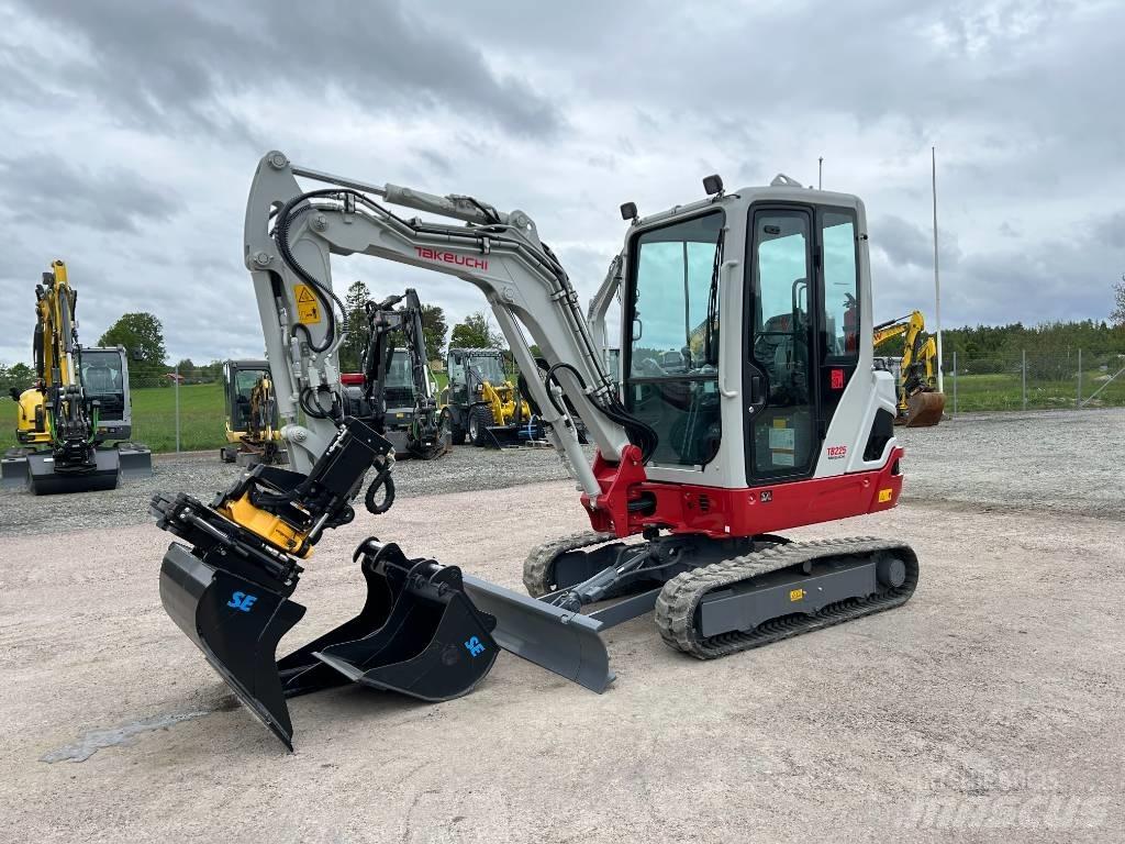 Takeuchi TB225 Mini ekskavatori < 7 t