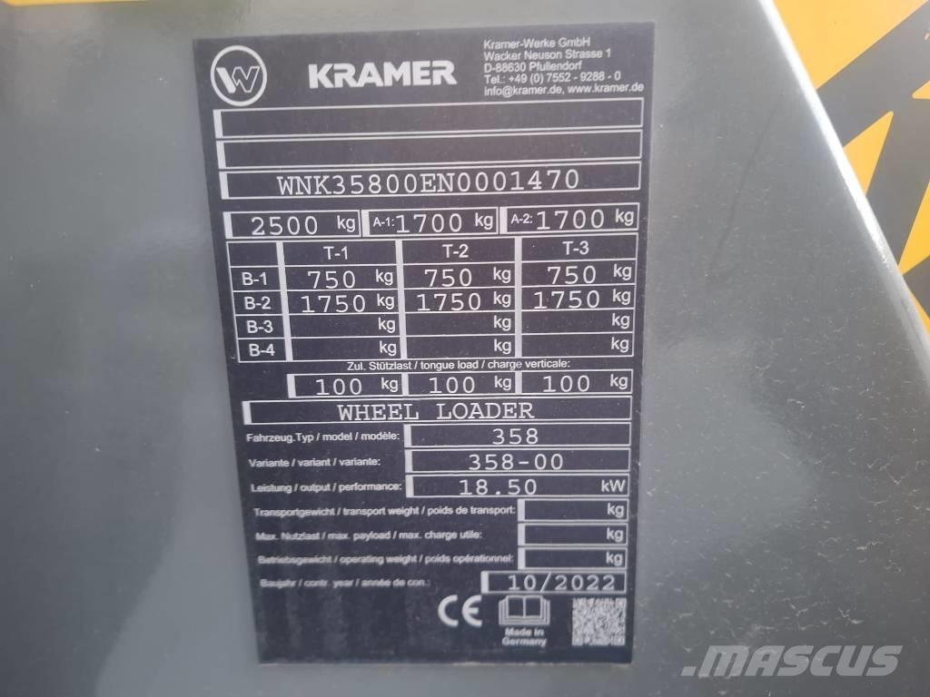 Kramer 5035 Iekrāvēji uz riteņiem