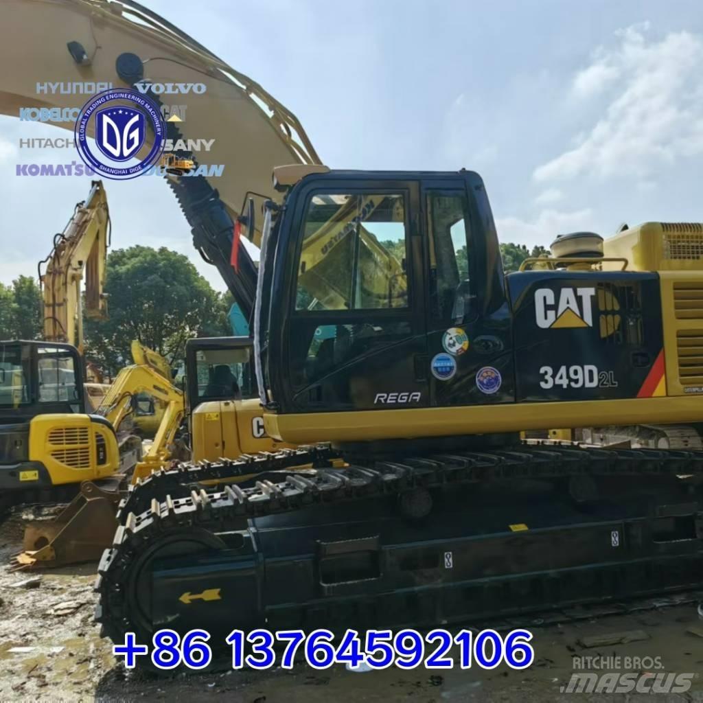 CAT 349D Kāpurķēžu ekskavatori
