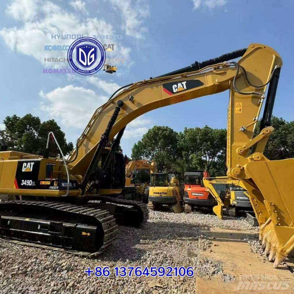 CAT 349D Kāpurķēžu ekskavatori