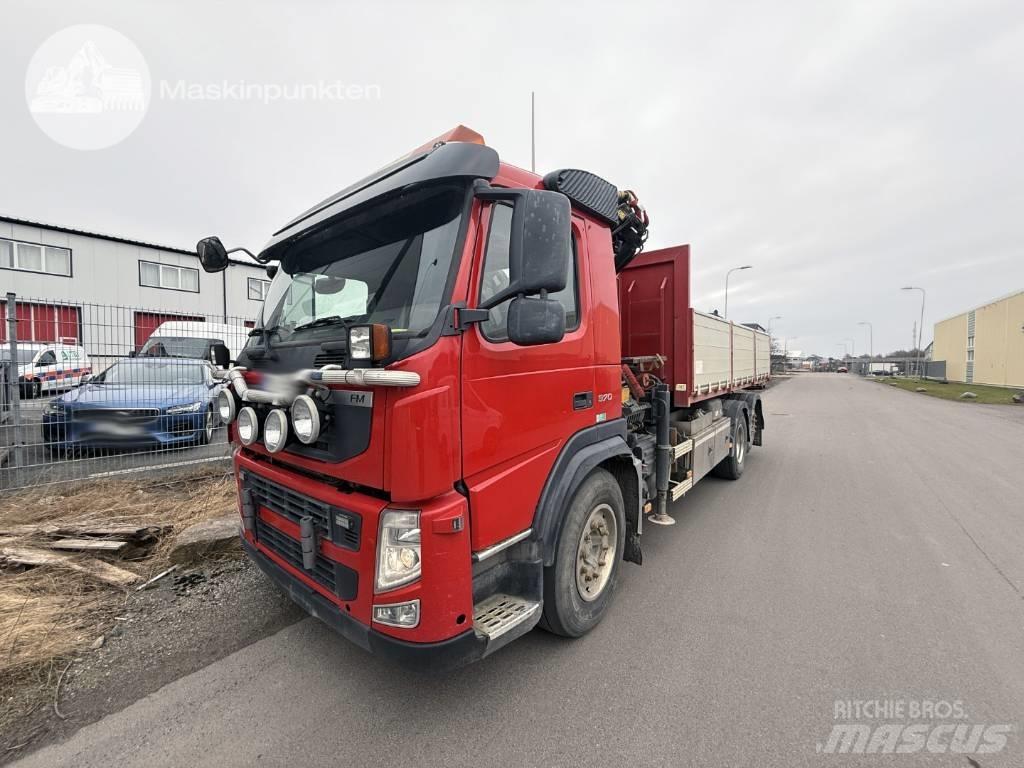 Volvo FM 370 Smagās mašīnas ar celtni