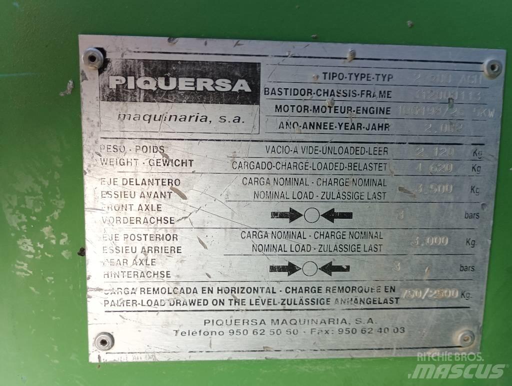 Piquersa 2500 ACH Mini pašizgāzēji