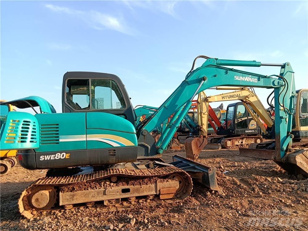 Sunward SWE80E Kāpurķēžu ekskavatori