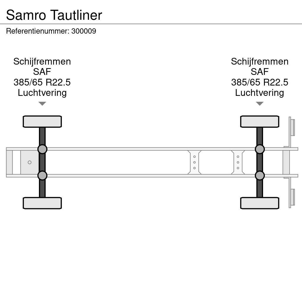 Samro Tautliner Tents puspiekabes
