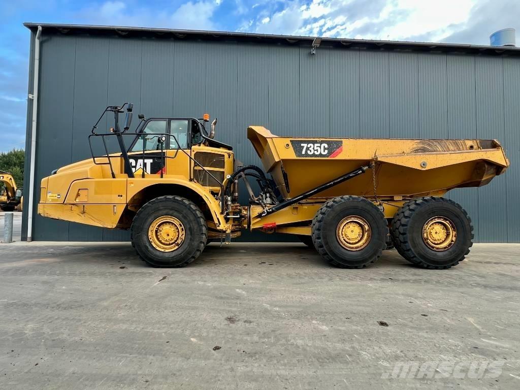 CAT 735C Artikulētie pašizgāzēji