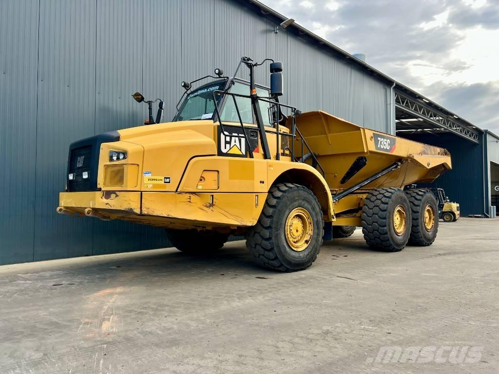 CAT 735C Artikulētie pašizgāzēji