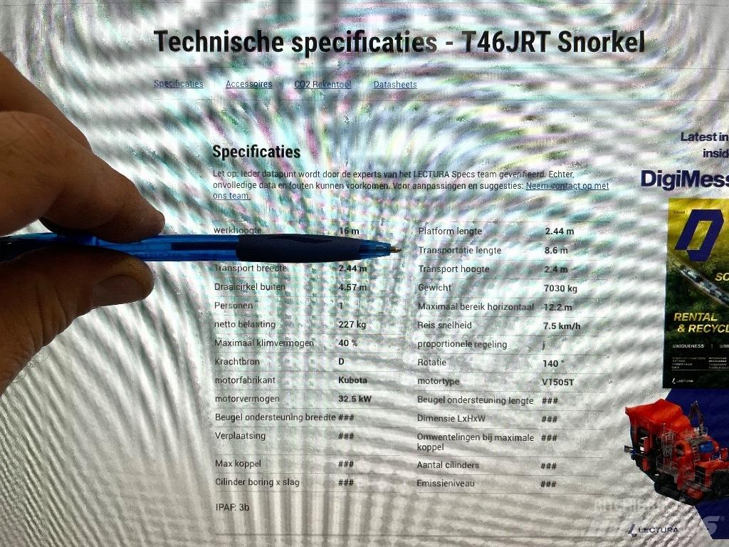 Snorkel T 46 J RT Strēles pacēlāji