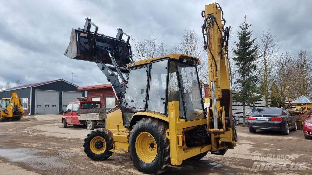 CAT 428 C Turbo Ekskavatori-iekrāvēji